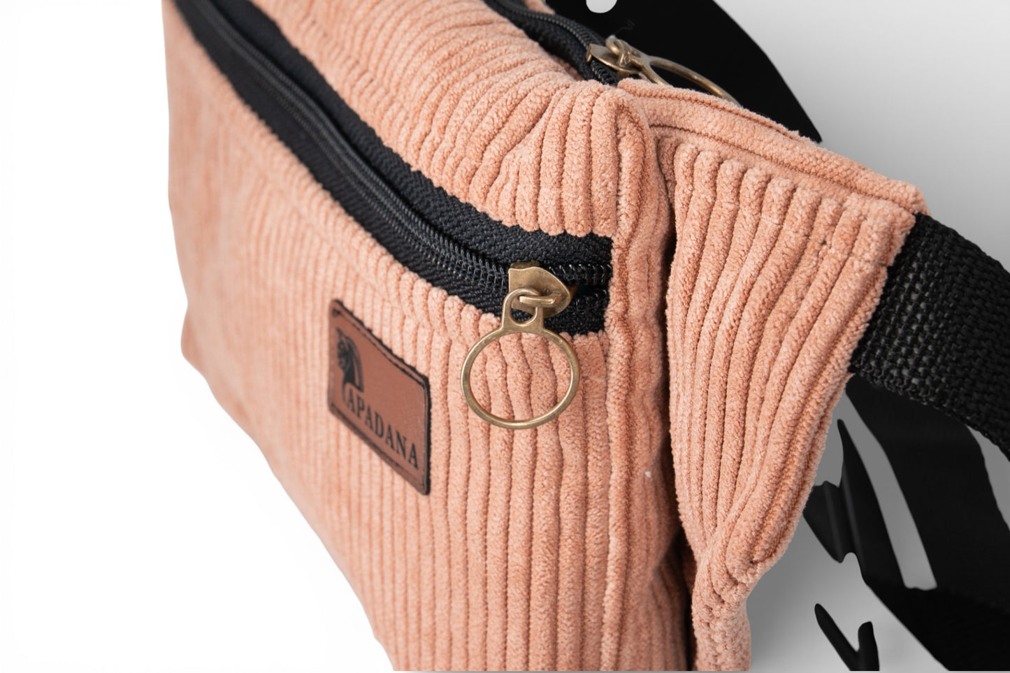 Bauchtasche aus Cord | Crossbody & Gürteltasche | 3 Fächer | Handgemacht