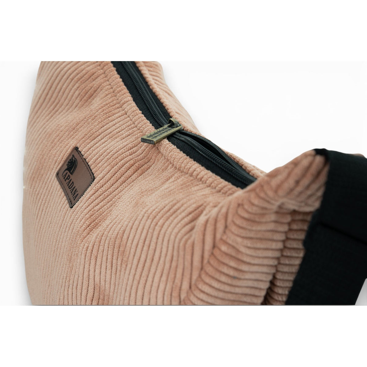 Umhängetasche aus Cord Beige | Crossbody Bag Unisex | 2 Fächer | Handgemacht