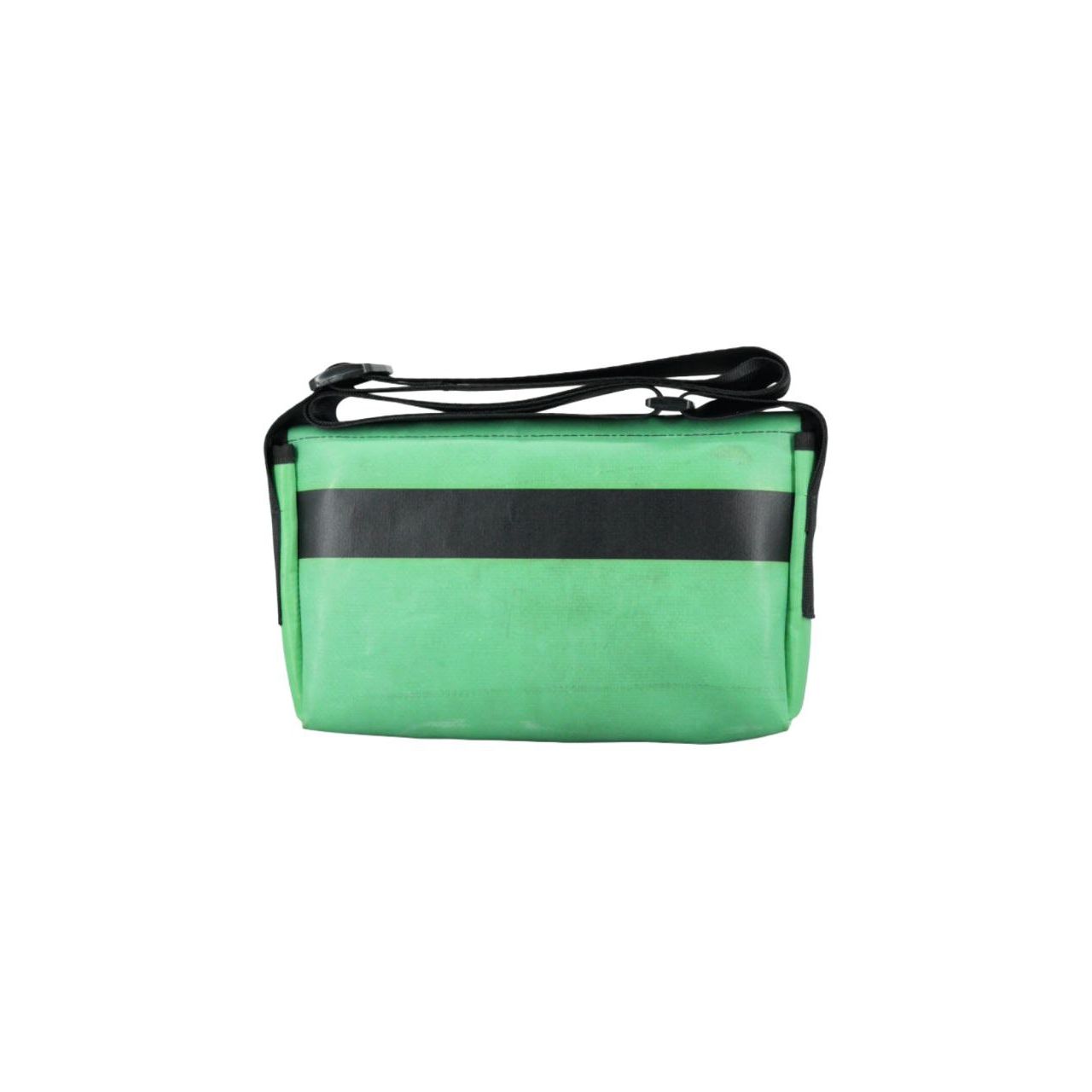 Umhängetasche aus recycelter LKW-Plane | Handgemacht | Unisex | Upcycling Schultertasche