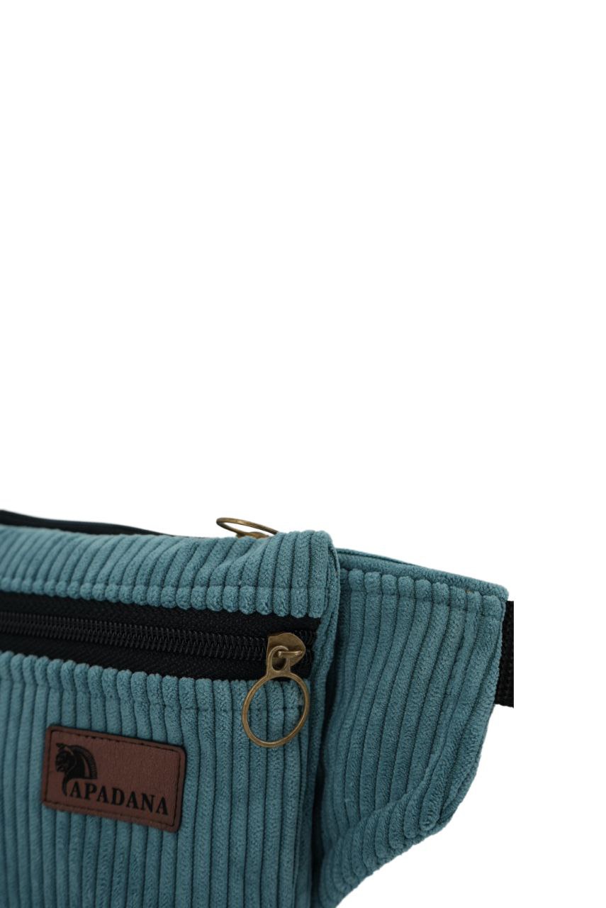 Bauchtasche aus Cord | Crossbody & Gürteltasche | 3 Fächer | Handgemacht