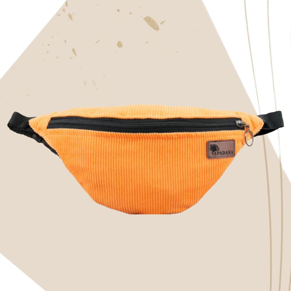 Bauchtasche aus Cord | Crossbody & Gürteltasche | 2 Fächer | Handgemacht