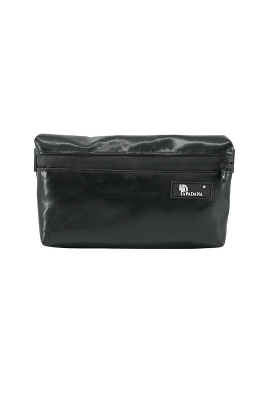 4-Ekig Bauchtasche aus recycelter LKW-Plane | Unisex | Crossbody tragbar | Handgemacht