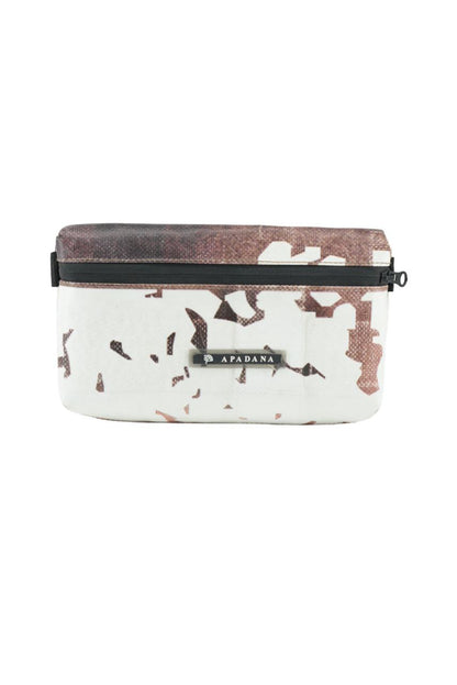4-Ekig Bauchtasche aus recycelter LKW-Plane | Unisex | Crossbody tragbar | Handgemacht