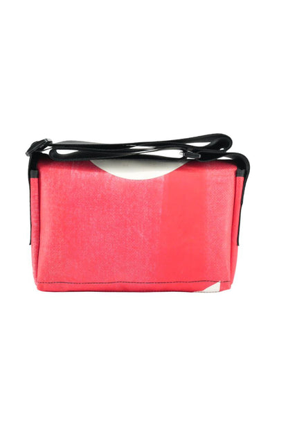 Umhängetasche aus recycelter LKW-Plane | Handgemacht | Unisex | Upcycling Schultertasche