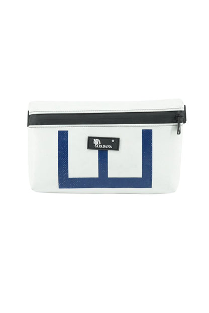 4-Ekig Bauchtasche aus recycelter LKW-Plane | Unisex | Crossbody tragbar | Handgemacht