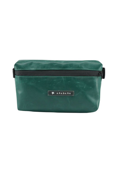 4-Ekig Bauchtasche aus recycelter LKW-Plane | Unisex | Crossbody tragbar | Handgemacht