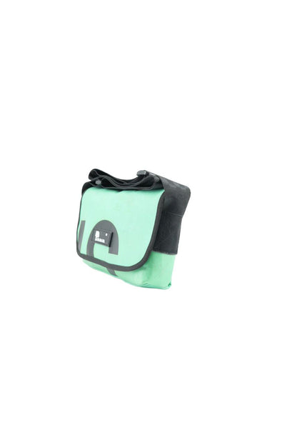 Umhängetasche aus recycelter LKW-Plane | Handgemacht | Unisex | Upcycling Schultertasche