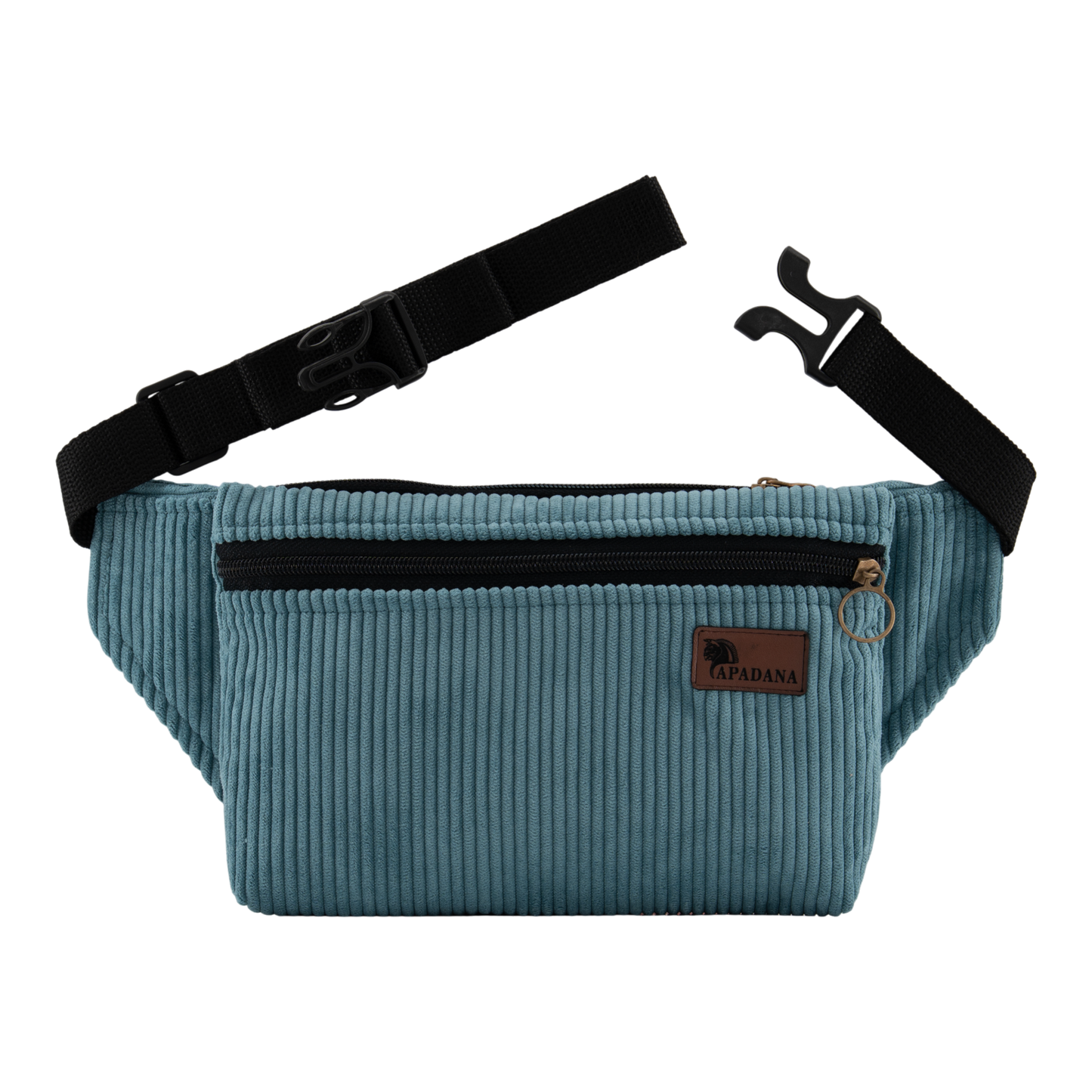 4-Eckig – Nachhaltige Cord-Bauchtasche mit 3 Fächern