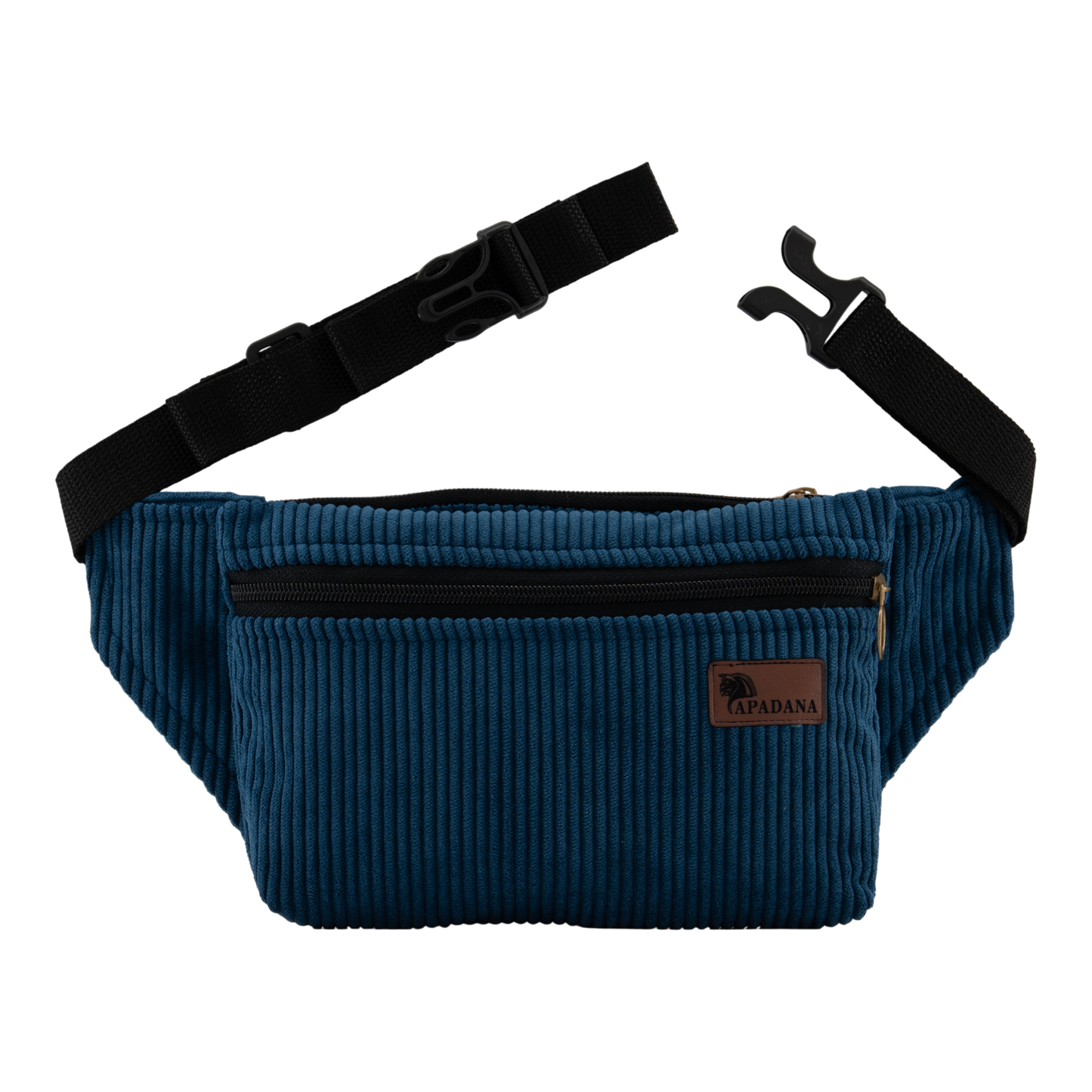 4-Eckig – Nachhaltige Cord-Bauchtasche mit 3 Fächern