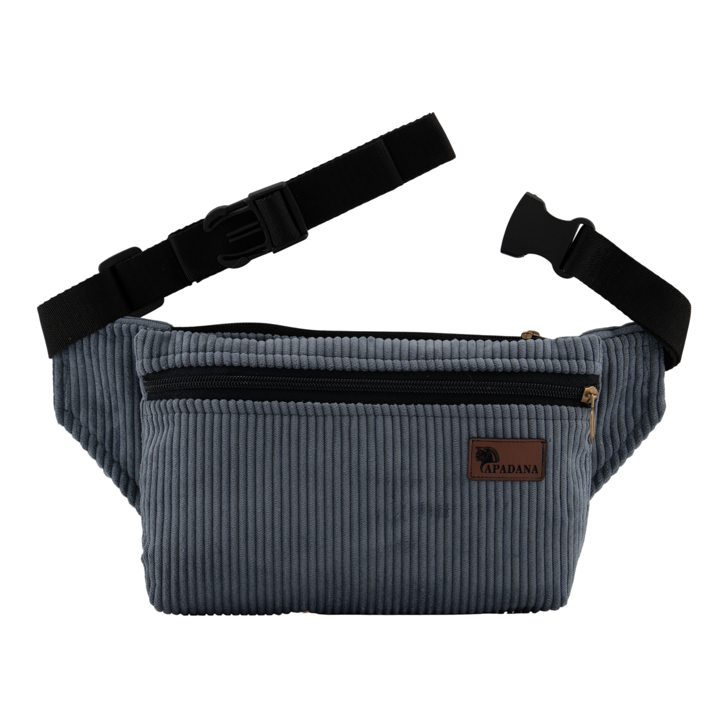 4-Eckig – Nachhaltige Cord-Bauchtasche mit 3 Fächern