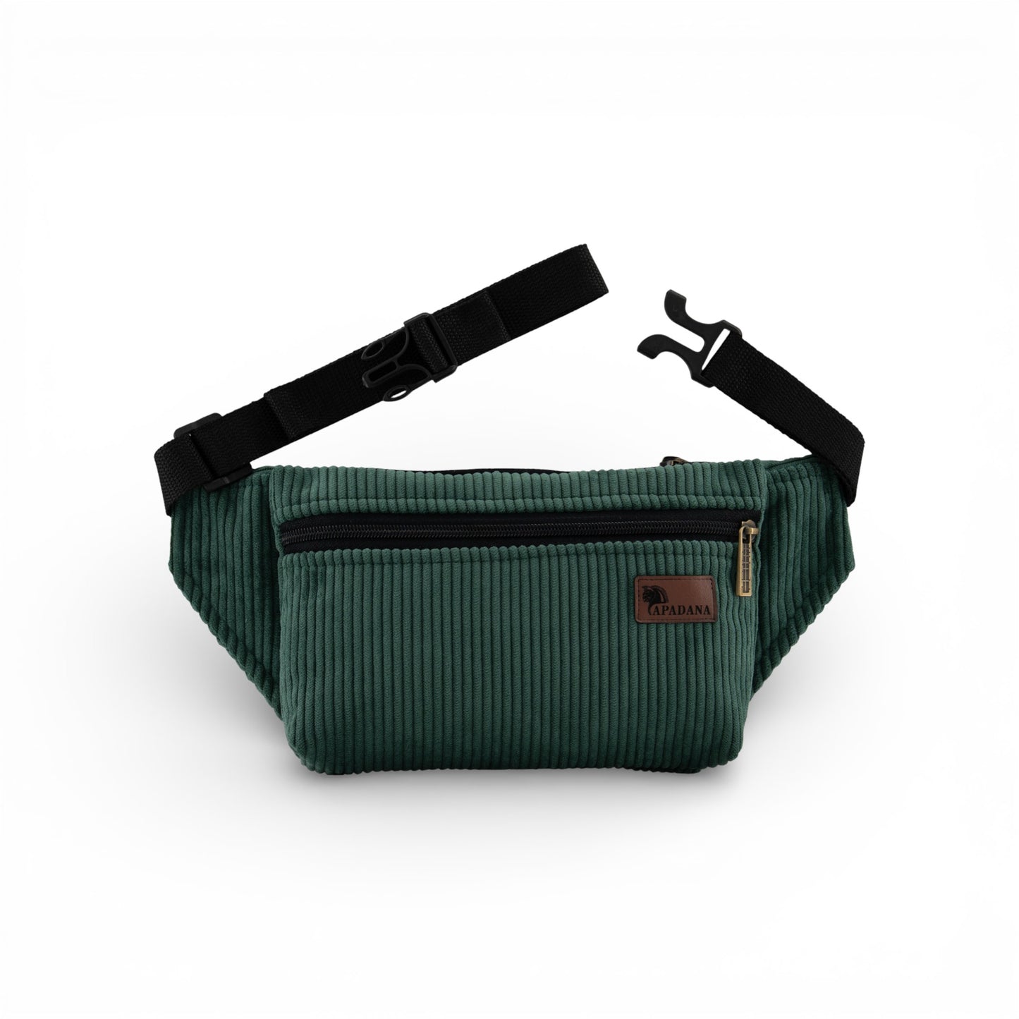 4-Eckig – Nachhaltige Cord-Bauchtasche mit 3 Fächern