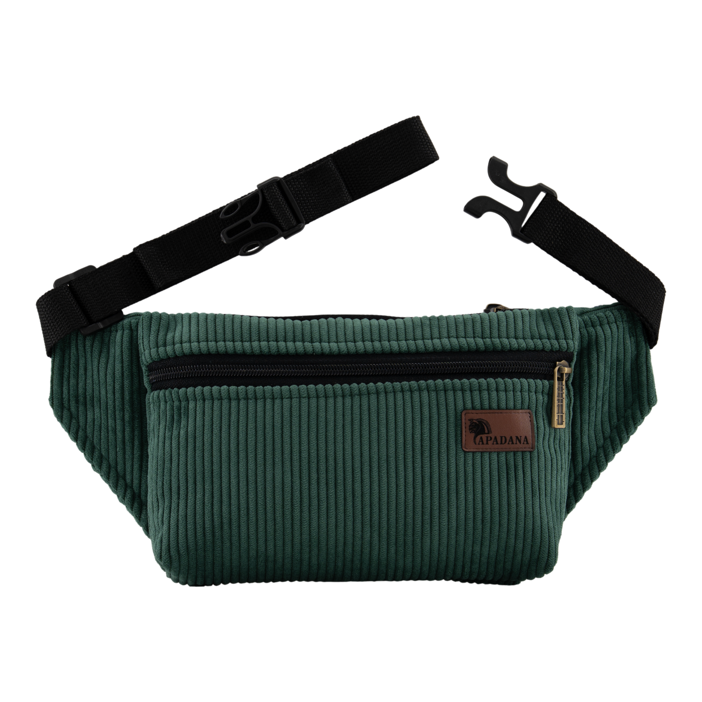 4-Eckig – Nachhaltige Cord-Bauchtasche mit 3 Fächern