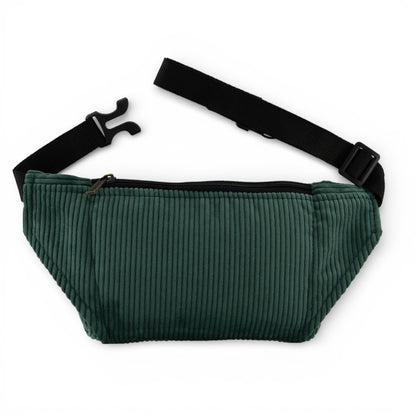 Bauchtasche aus Cord | Crossbody & Gürteltasche | 3 Fächer | Handgemacht
