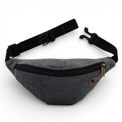 Bauchtasche aus Cord | Crossbody & Gürteltasche | 2 Fächer | Handgemacht