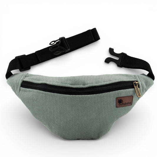 Bauchtasche aus Cord | Crossbody & Gürteltasche | 2 Fächer | Handgemacht