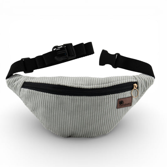 Bauchtasche aus Cord | Crossbody & Gürteltasche | 2 Fächer | Handgemacht