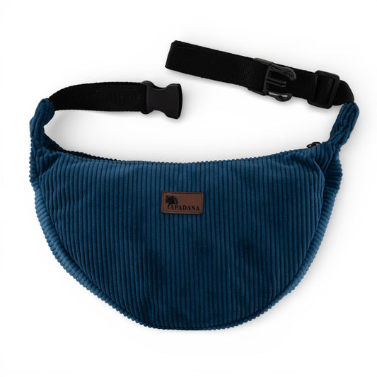 Umhängetasche aus Cord Beige | Crossbody Bag Unisex | 2 Fächer | Handgemacht