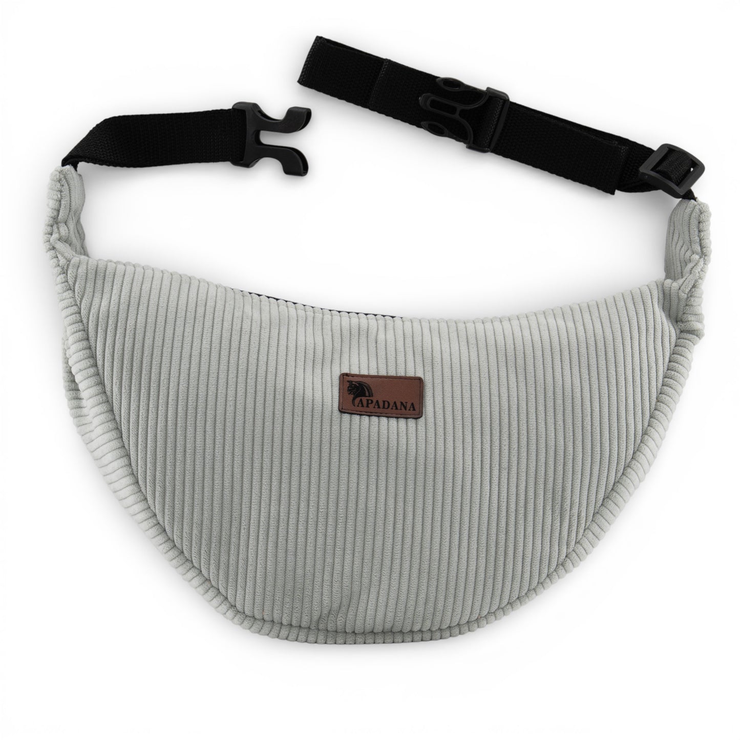 Umhängetasche aus Cord Beige | Crossbody Bag Unisex | 2 Fächer | Handgemacht