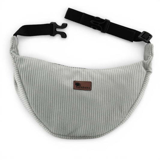 Umhängetasche aus Cord Beige | Crossbody Bag Unisex | 2 Fächer | Handgemacht