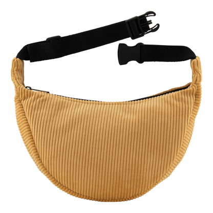 Umhängetasche aus Cord Beige | Crossbody Bag Unisex | 2 Fächer | Handgemacht