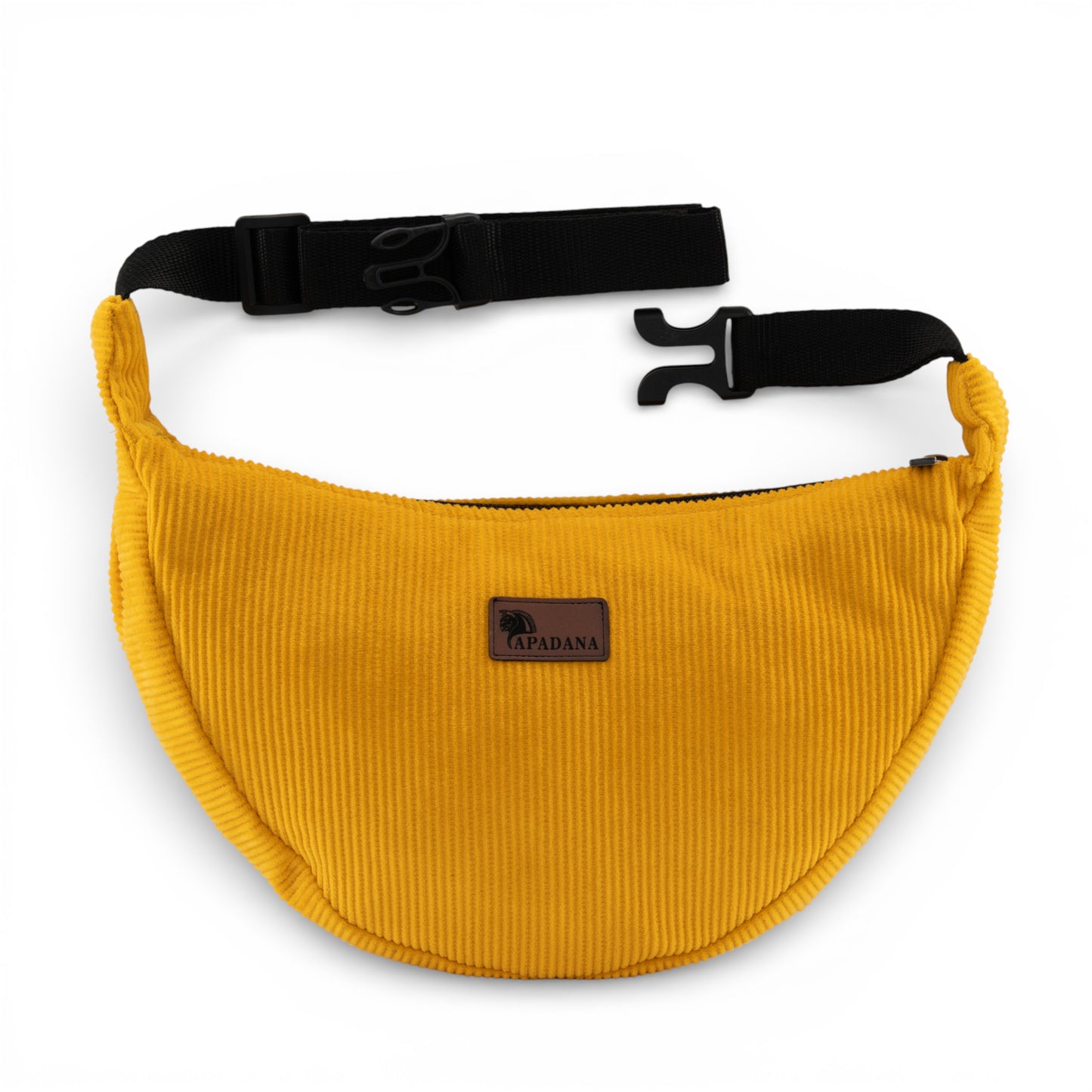 Umhängetasche aus Cord Beige | Crossbody Bag Unisex | 2 Fächer | Handgemacht