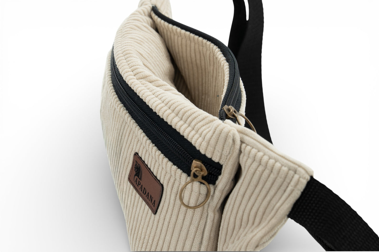 Bauchtasche aus Cord | Crossbody & Gürteltasche | 3 Fächer | Handgemacht