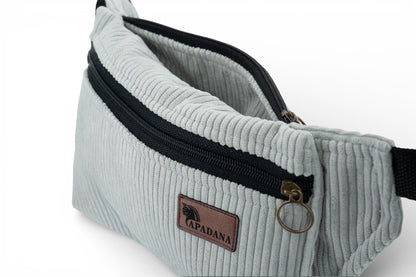 Bauchtasche aus Cord | Crossbody & Gürteltasche | 3 Fächer | Handgemacht