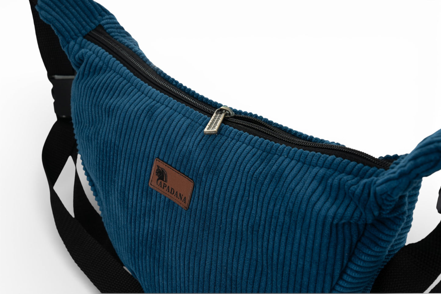 Umhängetasche aus Cord Beige | Crossbody Bag Unisex | 2 Fächer | Handgemacht