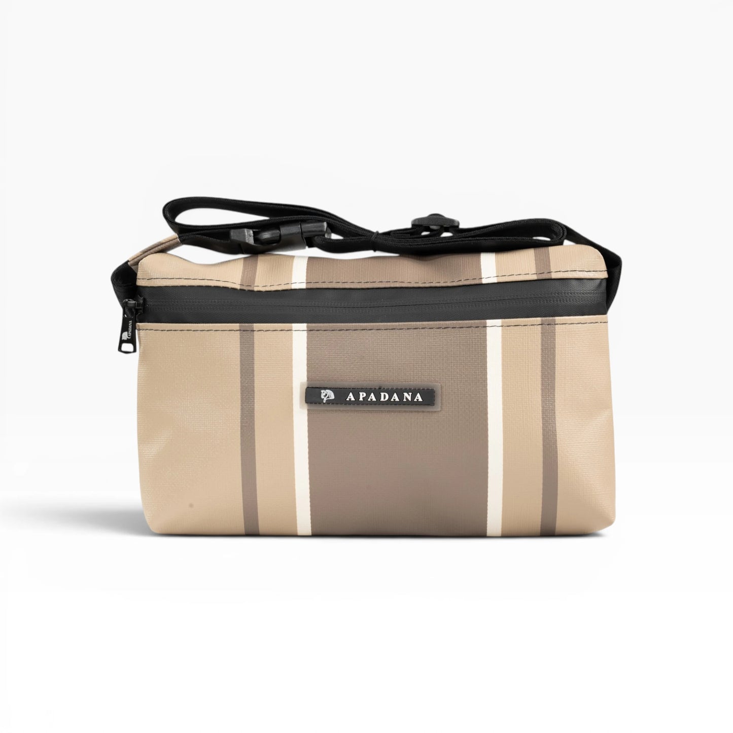 4-Ekig Bauchtasche aus recycelter LKW-Plane | Unisex | Crossbody tragbar | Handgemacht