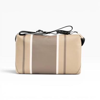 4-Ekig Bauchtasche aus recycelter LKW-Plane | Unisex | Crossbody tragbar | Handgemacht