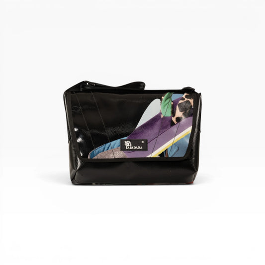 Laptop Tasche aus recycelter LKW-Plane | 13–14 Zoll | Handgemacht | Umhängetasche Unisex