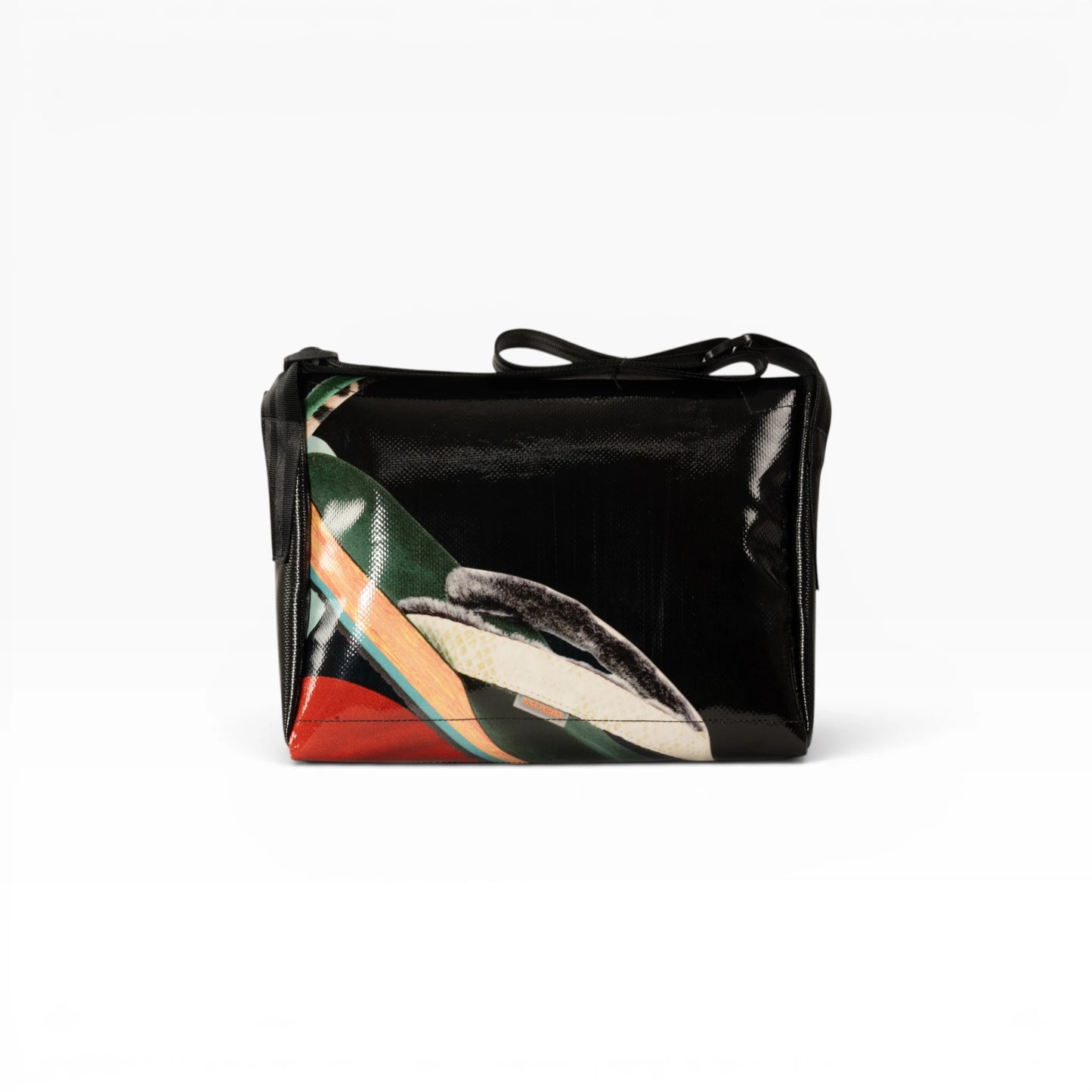 Laptop Tasche aus recycelter LKW-Plane | 13–14 Zoll | Handgemacht | Umhängetasche Unisex