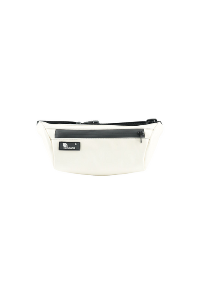 Handgemachte Bauchtasche aus recycelter LKW-Plane – Unikat & wasserabweisend