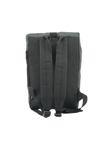 Rolltop Rucksack aus recycelter LKW-Plane | Wasserdicht | Laptopfach | Handgemacht | Unisex