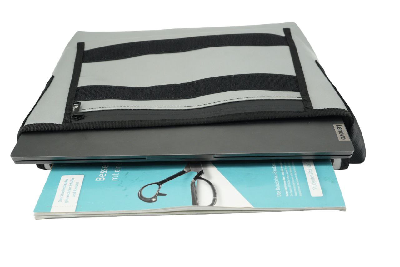 Laptop Tasche aus recycelter LKW-Plane | 13–14 Zoll | Handgemacht | Umhängetasche Unisex