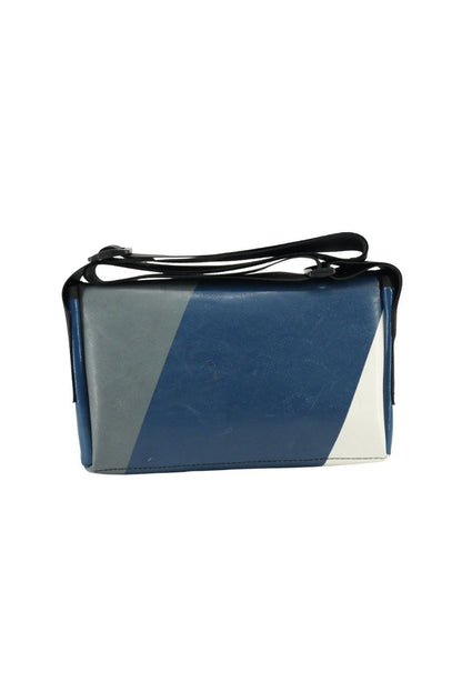 Umhängetasche aus recycelter LKW-Plane | Handgemacht | Unisex | Upcycling Schultertasche