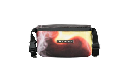 4-Ekig Bauchtasche aus recycelter LKW-Plane | Unisex | Crossbody tragbar | Handgemacht