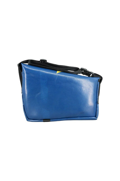 Unikat Umhängetasche aus recycelter LKW-Plane – 27×20×15×3 cm – Limitierte Einzelstück