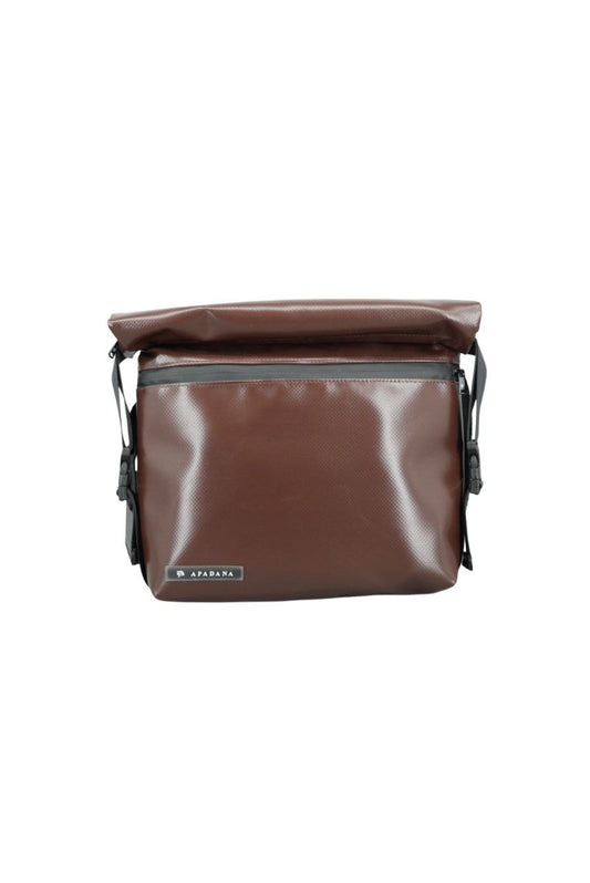 Rolltop Umhängetasche aus recycelter LKW-Plane