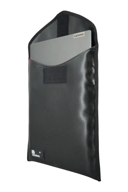 Laptop Tasche 10–13 Zoll aus recycelter LKW-Plane | Handgemachte Notebook Hülle