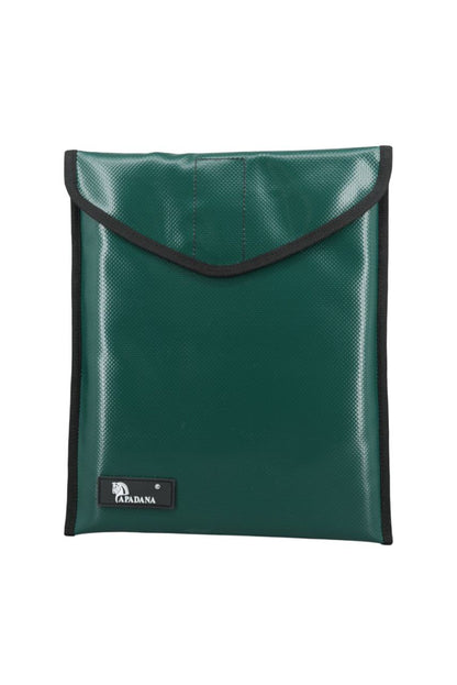 Laptop Tasche 10–13 Zoll aus recycelter LKW-Plane | Handgemachte Notebook Hülle