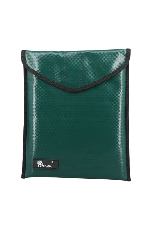 Laptop Tasche 10–13 Zoll aus recycelter LKW-Plane | Handgemachte Notebook Hülle