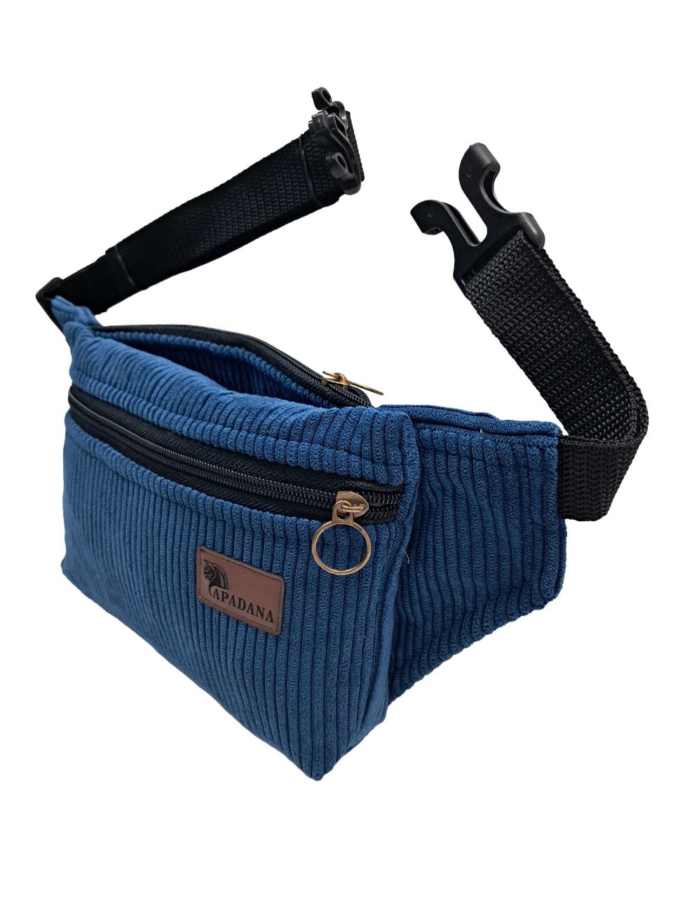 Bauchtasche aus Cord | Crossbody & Gürteltasche | 3 Fächer | Handgemacht