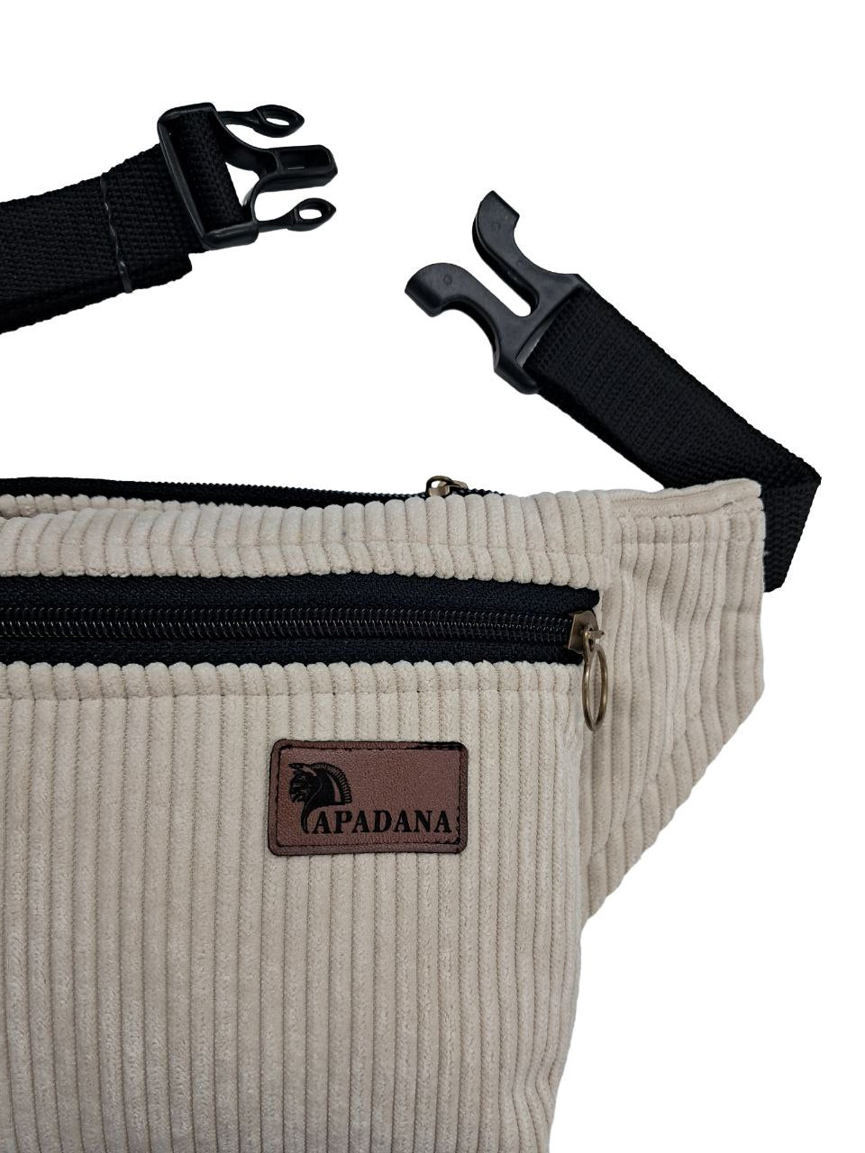Bauchtasche aus Cord | Crossbody & Gürteltasche | 3 Fächer | Handgemacht