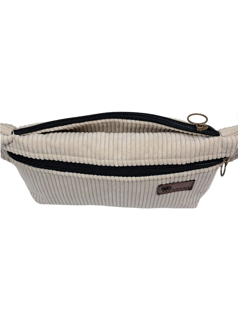 Bauchtasche aus Cord | Crossbody & Gürteltasche | 3 Fächer | Handgemacht