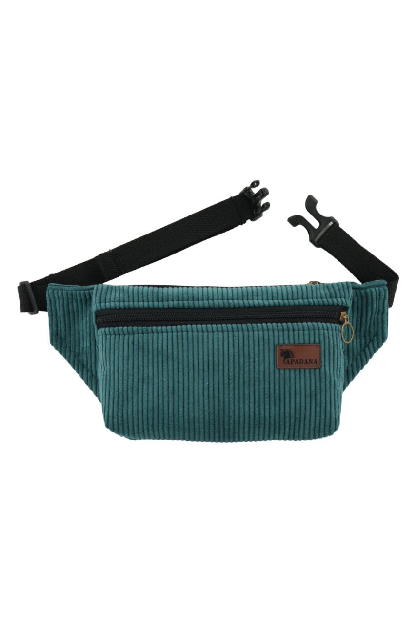 Bauchtasche aus Cord | Crossbody & Gürteltasche | 3 Fächer | Handgemacht