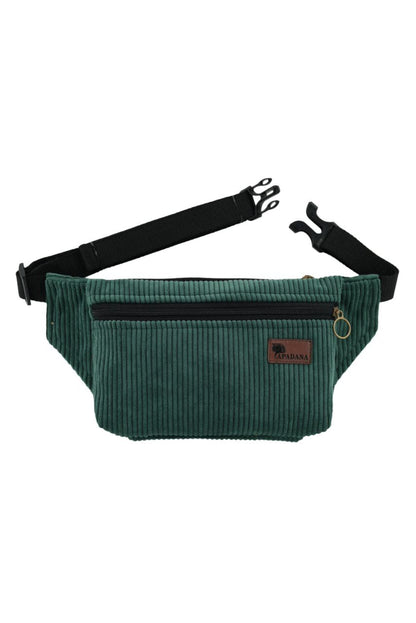 Bauchtasche aus Cord | Crossbody & Gürteltasche | 3 Fächer | Handgemacht