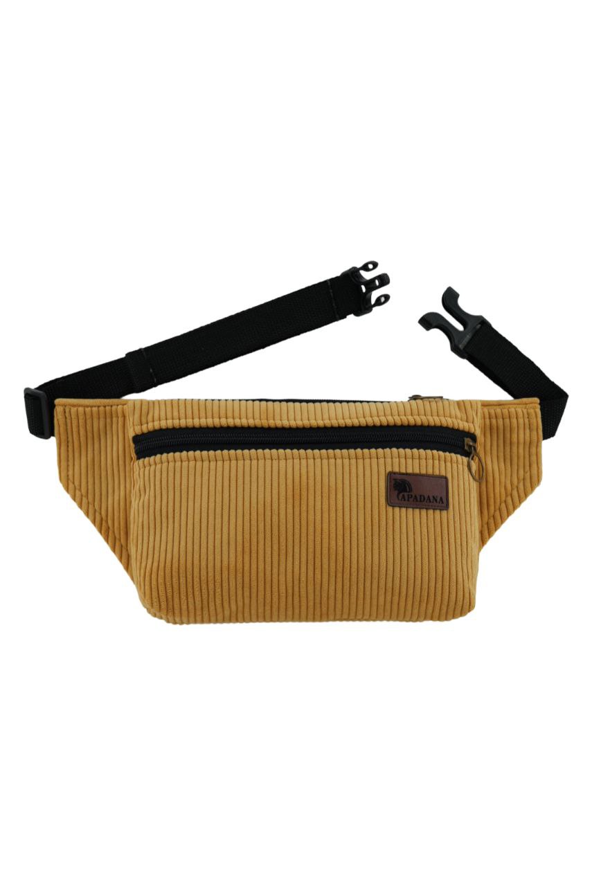 Bauchtasche aus Cord | Crossbody & Gürteltasche | 3 Fächer | Handgemacht