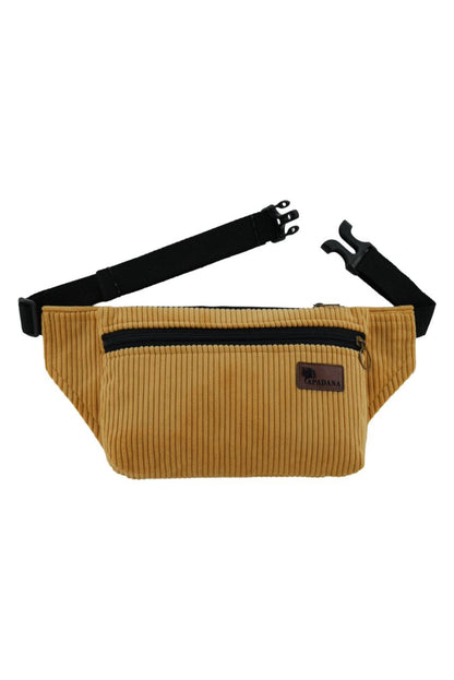 Bauchtasche aus Cord | Crossbody & Gürteltasche | 3 Fächer | Handgemacht