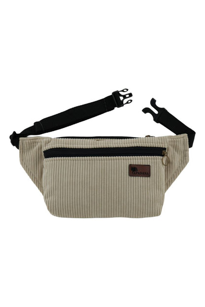 Bauchtasche aus Cord | Crossbody & Gürteltasche | 3 Fächer | Handgemacht